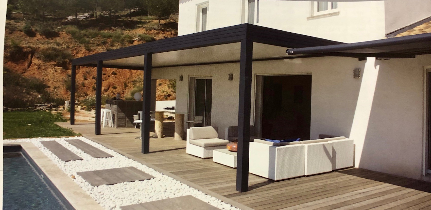 Pergola en PVC